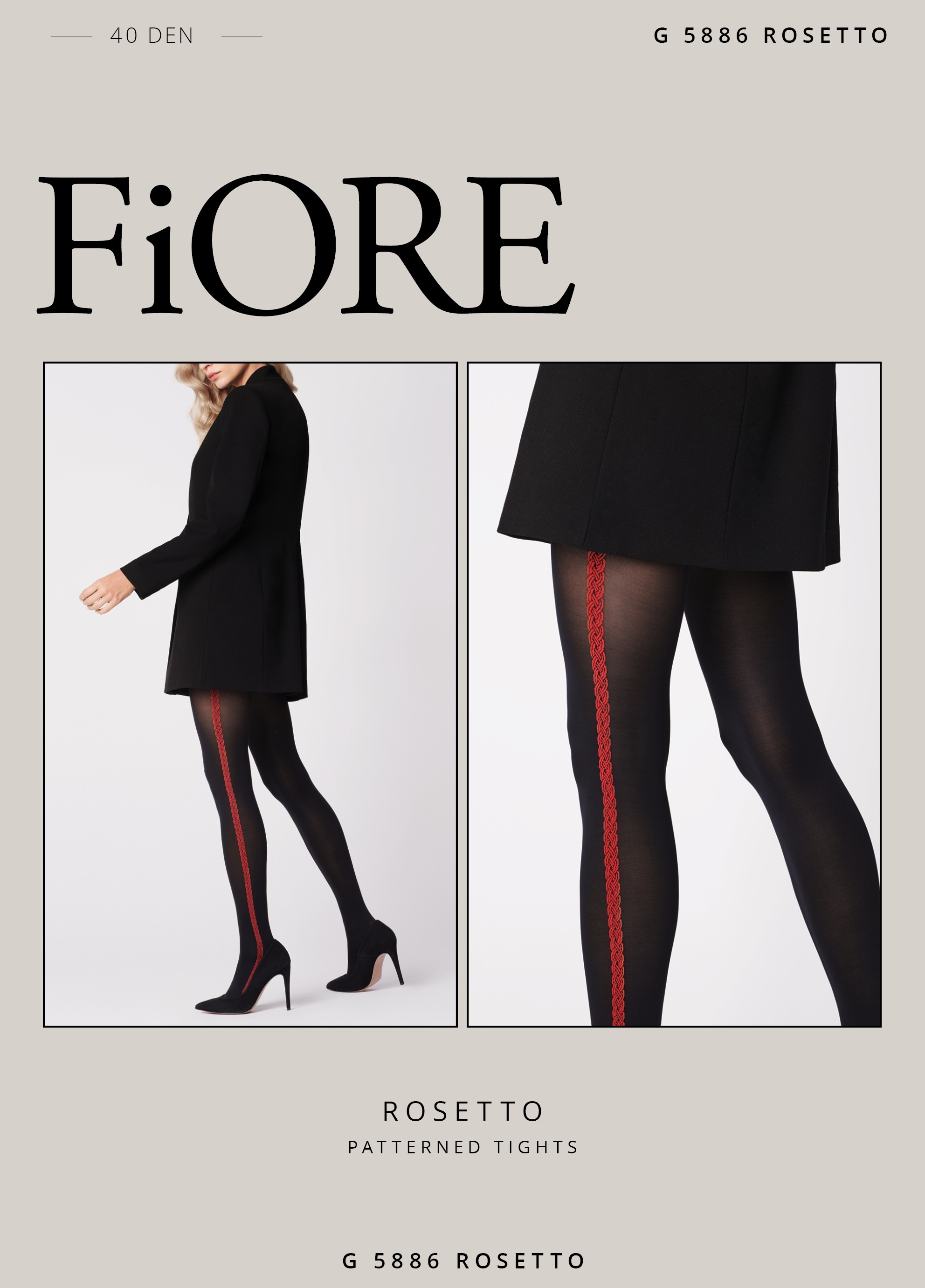 Knee highs socks Fiore